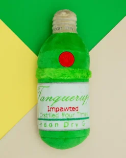 Tanqueruff Gin Squeaky Plush Dog Toy
