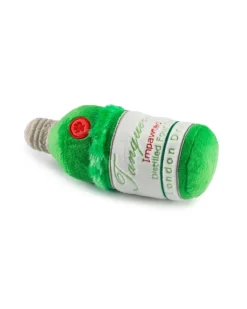 Tanqueruff Gin Squeaky Plush Dog Toy