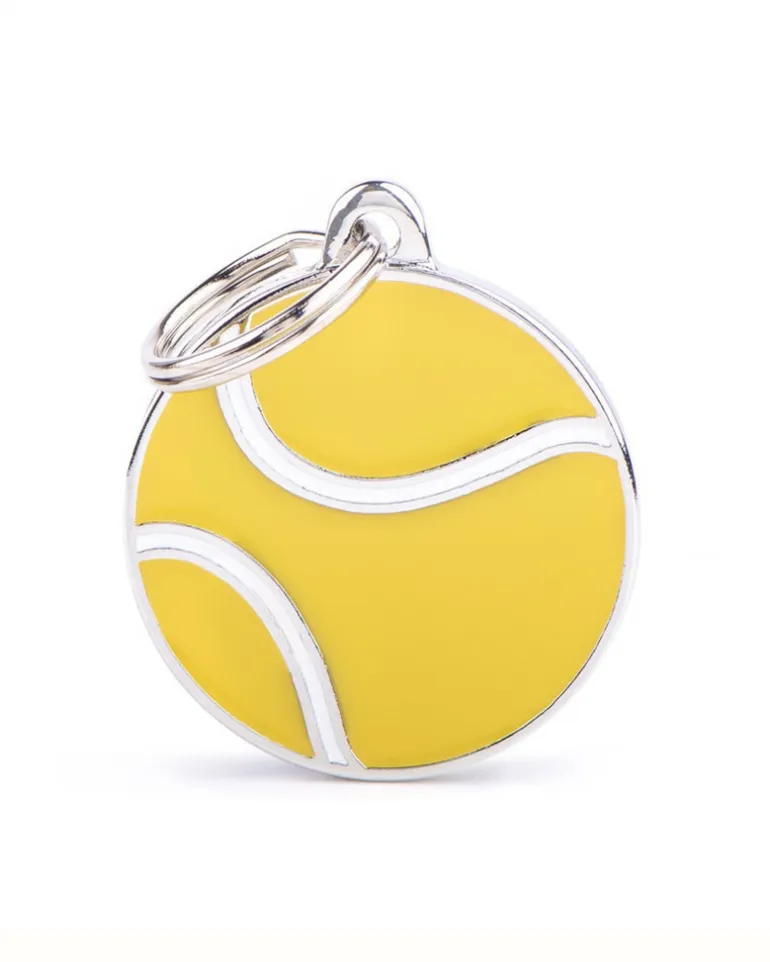 Tennis Baller Custom Pet ID Tag