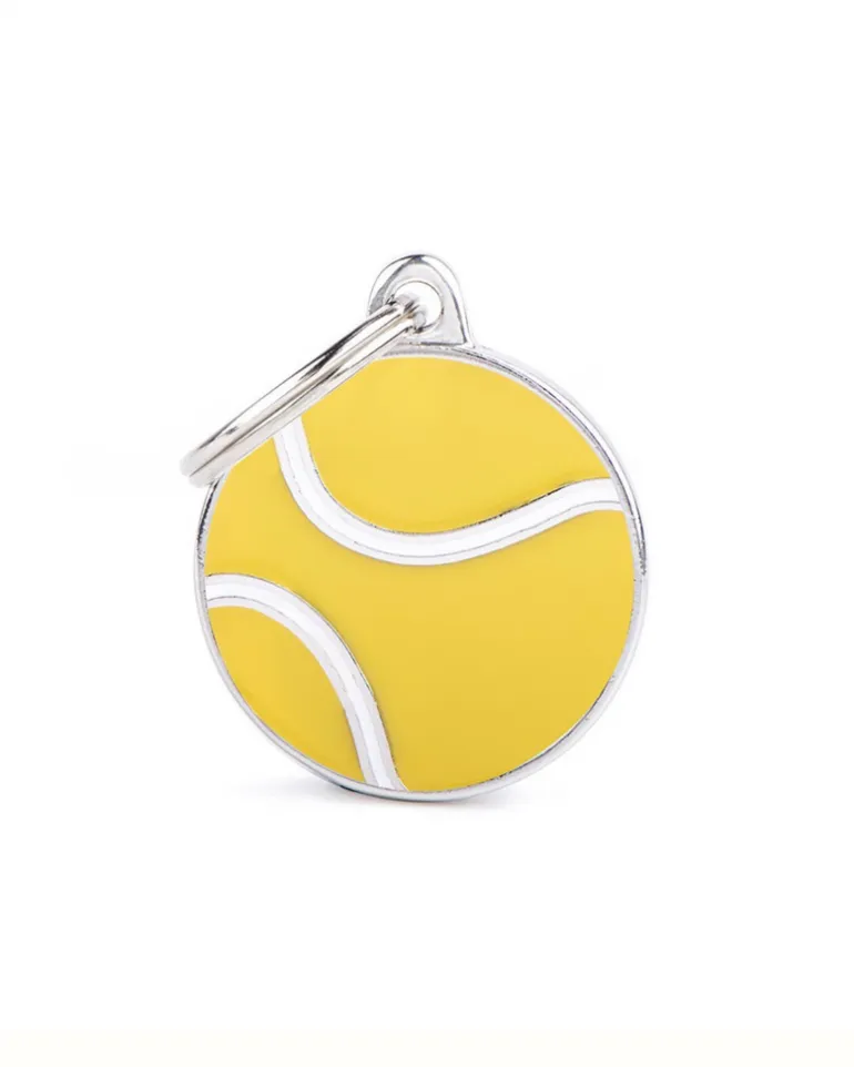 Tennis Baller Custom Pet ID Tag