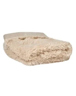 The Fluffernutter Faux Fur Dog Blanket (Made in Canada)