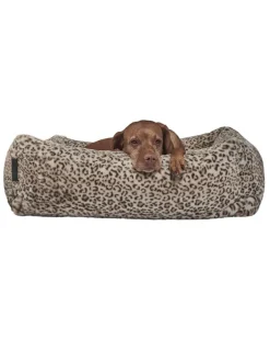 The Franklin Dog Bed in Leopard (Direct-Ship)