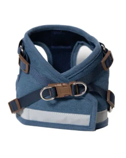 "The Jean Jacket" Reflective Cat & Kitten Harness and Leash