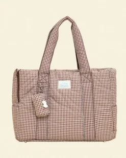 The Little Beast Dog Carrier in Coffee Cream