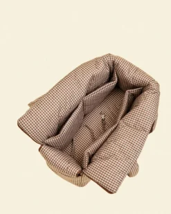 The Little Beast Dog Carrier in Coffee Cream