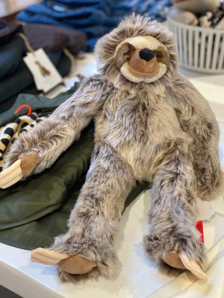 Tico the Sloth Squeaky Plush Dog Toy
