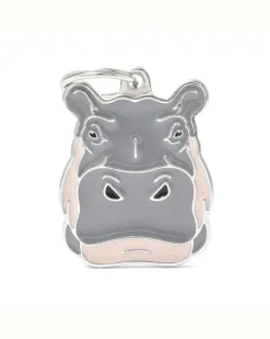 Totally Hippo Custom Pet ID Tag