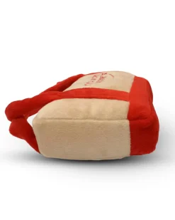 Traderr Woof’s Plush Squeaky Dog Toy