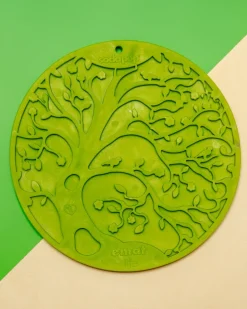 Tree of Life Enrichment Lick Mat with Suction Cups (Made in the USA)