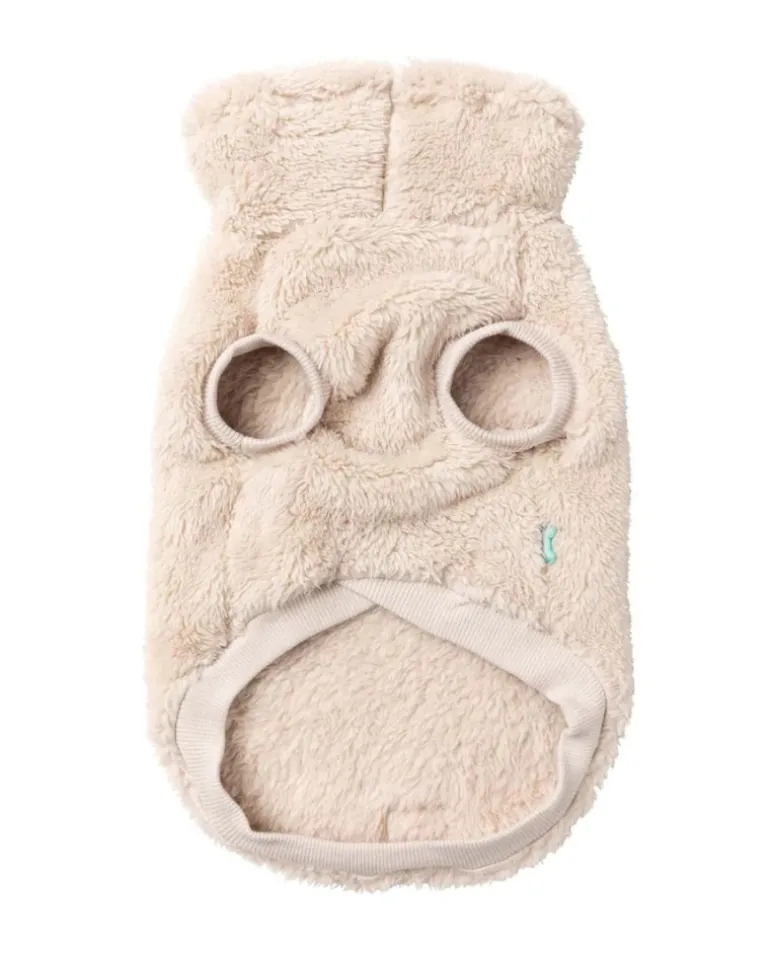 Turtle Teddy Dog Fleece in Beige