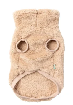 Turtle Teddy Dog Fleece in Desert Tan