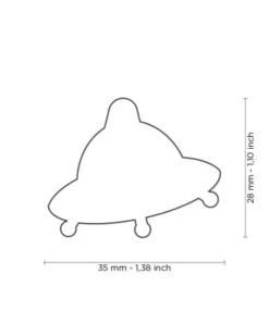 UFO Custom Pet ID Tag