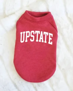 Upstate Dog Sweatshirt in Red