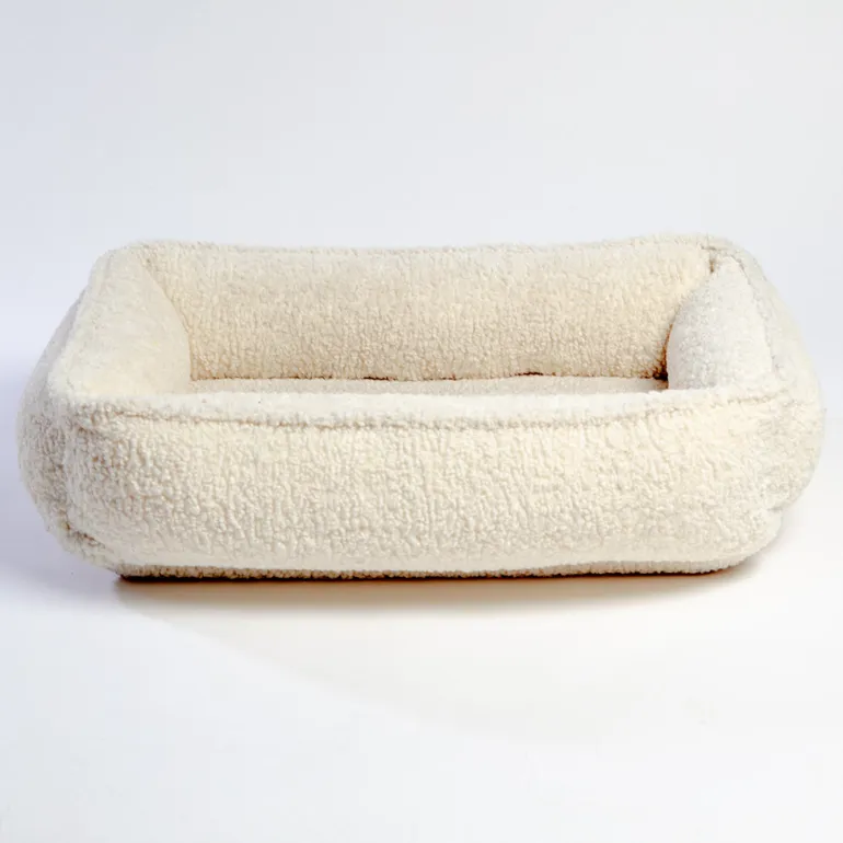 Urban Lounger in Ivory Sheepskin (Direct-Ship)