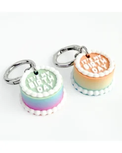 Vintage Birthday Cake Pet Tag