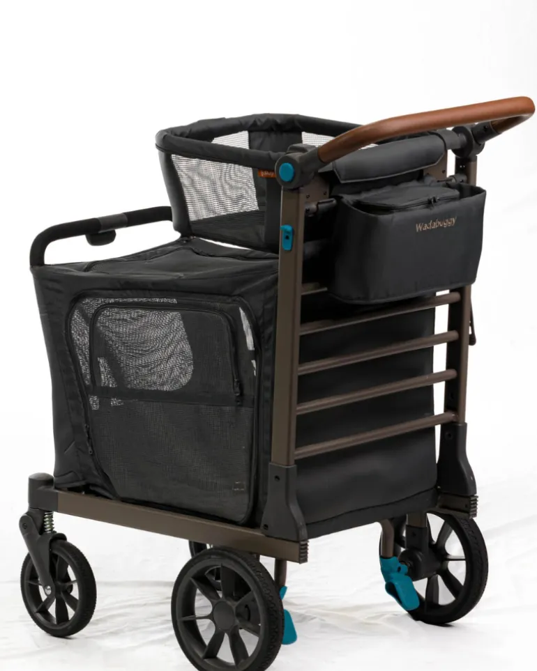 Wadabuggy Foldable Pet Stroller w/ Shopping Basket (XL) (Direct-Ship)