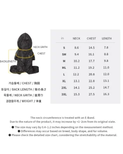 Waterproof Air Coverall for Dogs