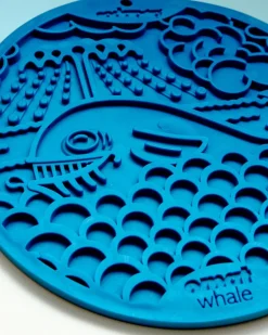 Whale Dog Lick Mat With Suction Cups (Made in the USA)