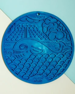 Whale Dog Lick Mat With Suction Cups (Made in the USA)