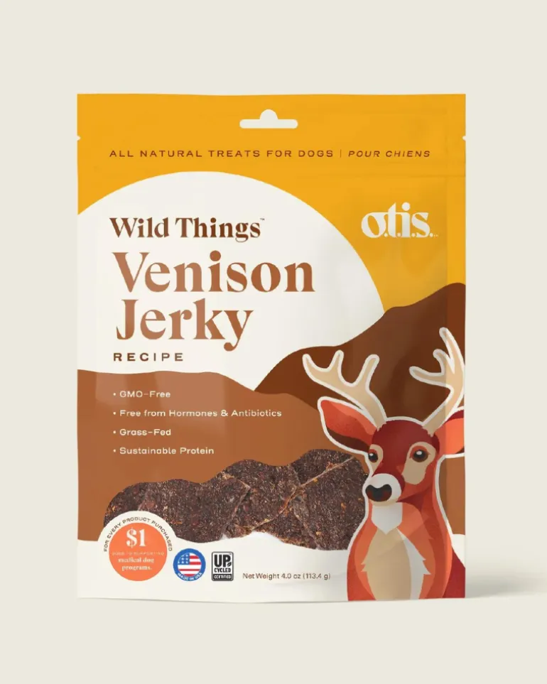 Wild Things Venison Jerky Dog Treat