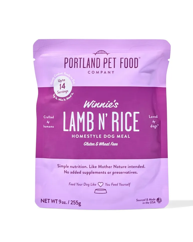 Winnie's Lamb N' Rice Meal Pouch for Dogs (Made in the USA)