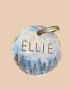 Woodland Custom Dog ID Tag (Custom/Drop-Ship) (Made in the USA)