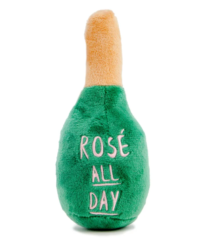 Woof Clicquot Rosé Plush Dog Toy
