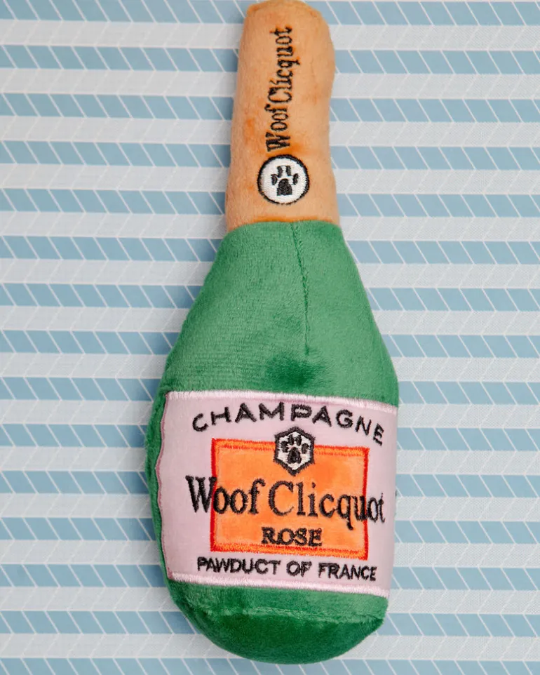 Woof Clicquot Rosé Plush Dog Toy