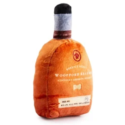 Woofford Reserve Bourbon Squeaky Plush Dog Toy