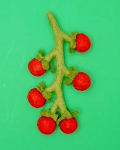 Wool Cherry Tomato Vine Dog Toy