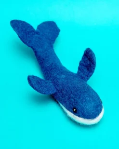 Wooly Whale Dog Toy