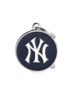 Yankees Dog Custom Pet ID Tag